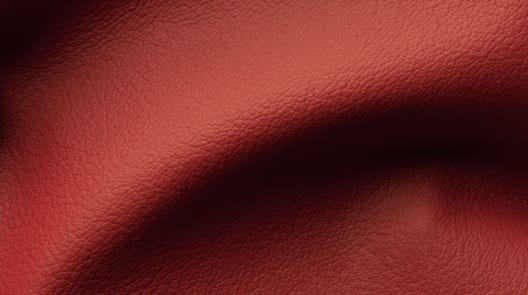 Firebrick Red Leather