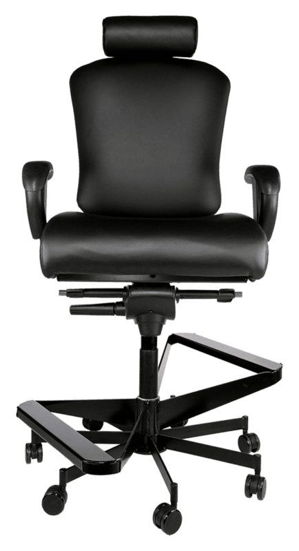 3152HR-2StepStool-Black-Front