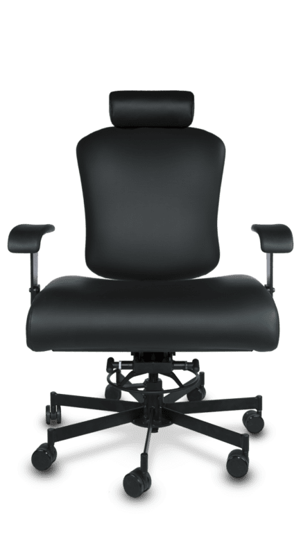 3156-BlackLeather-Front
