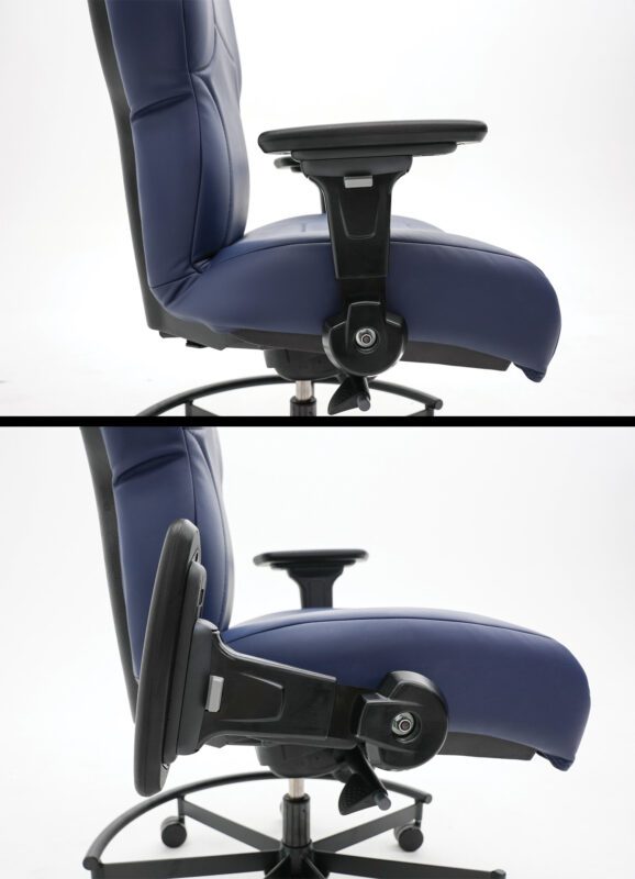 Office chair online pivot arms