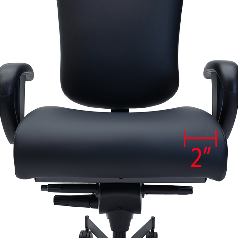 3152 Series features a 2" wider seat.