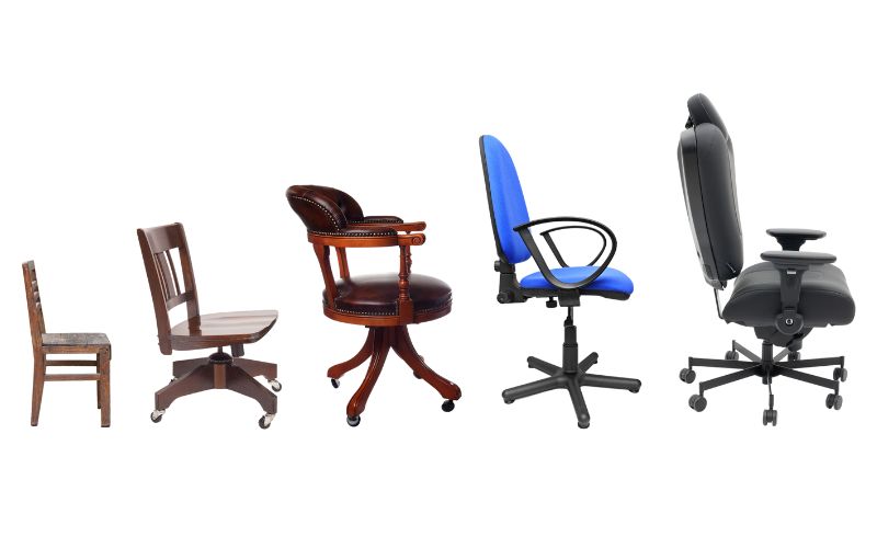 A Look at the Evolution of Office Chairs